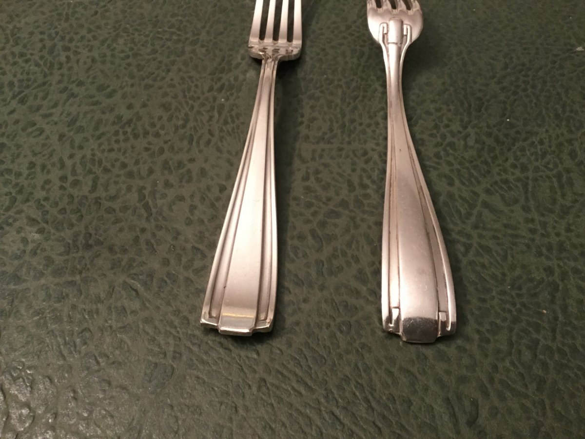 Cutlery Set Service 151 Pieces Silverplate Boulenger-photo-3