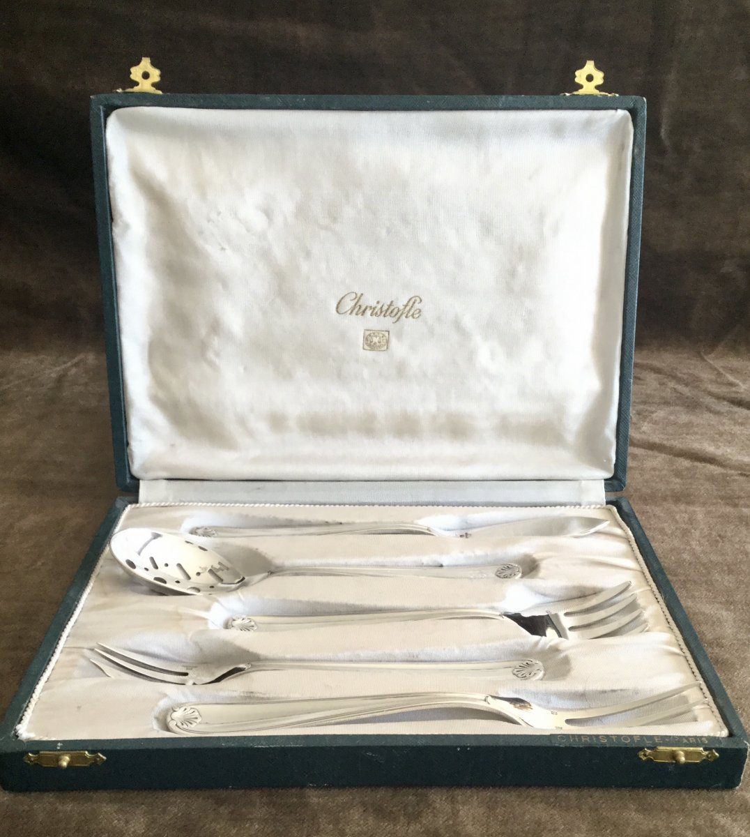 Christofle Berain 5-piece Mignard Service-photo-1