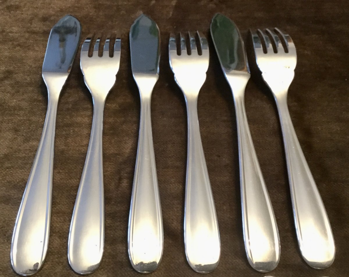 6 Christofle Dax Fish Cutlery-photo-2