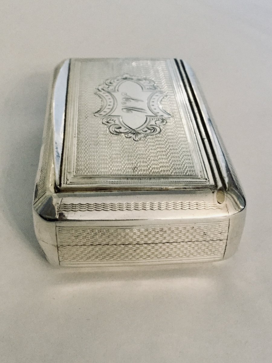 Napoleon III Silver Snuff Bottle-photo-4