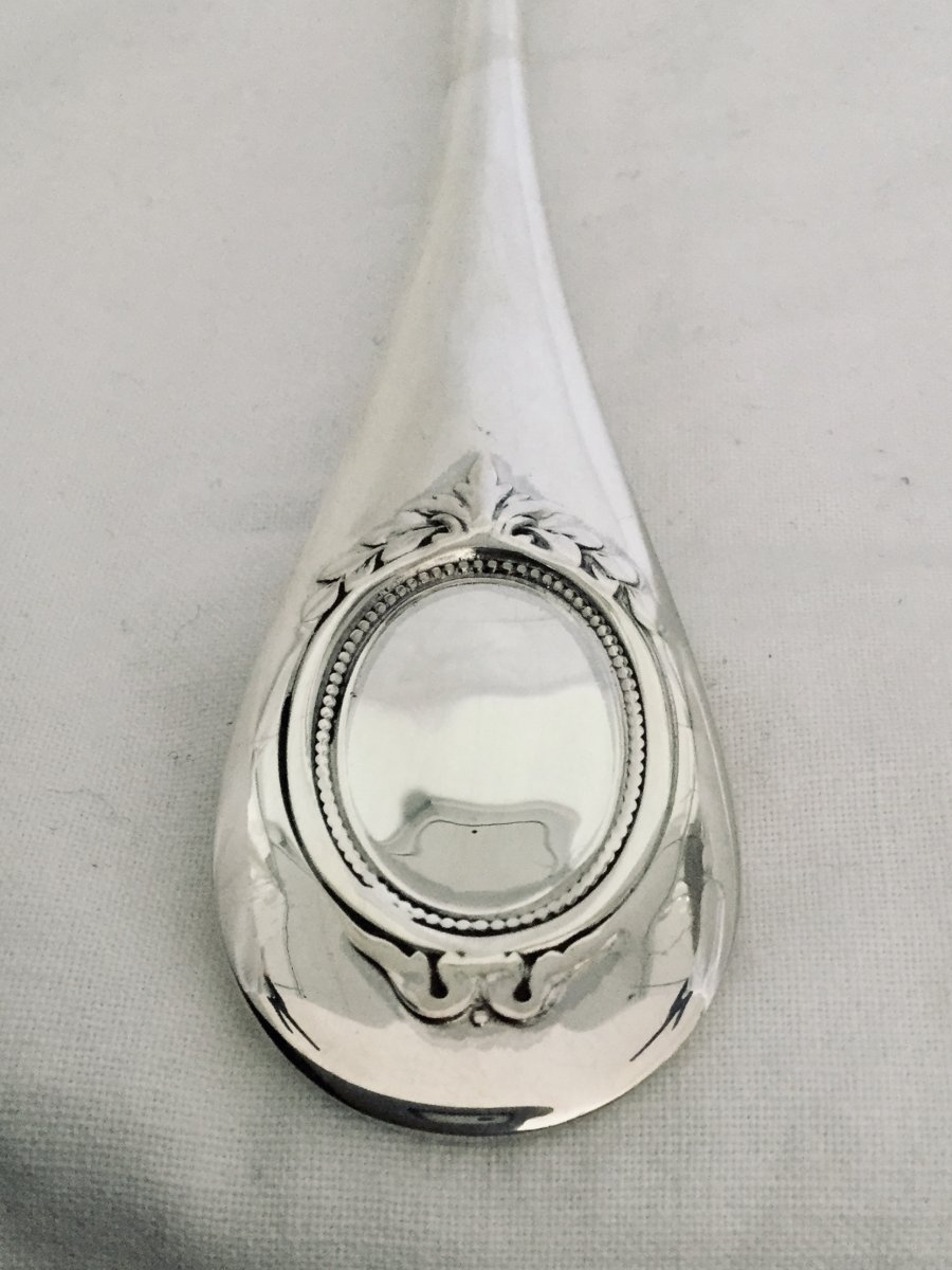 Hénin Et Fils - Silver Stew Spoon-photo-2