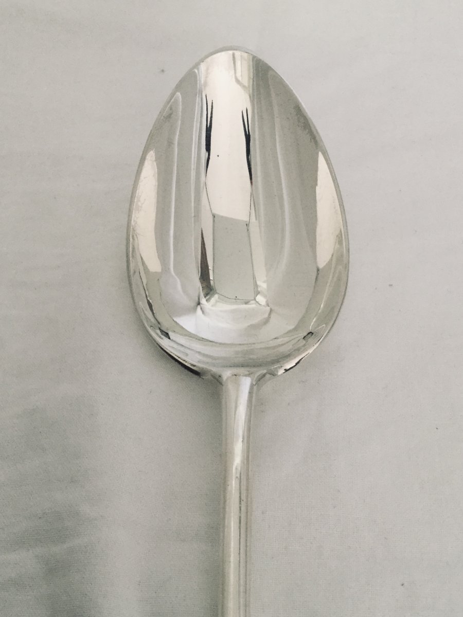 Hénin Et Fils - Silver Stew Spoon-photo-4