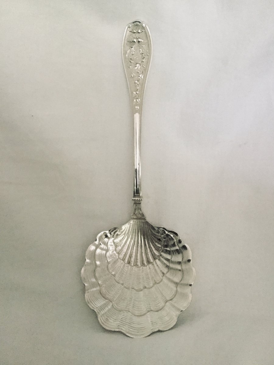 Hénin Et Cie - Silver Strawberry Spoon-photo-2