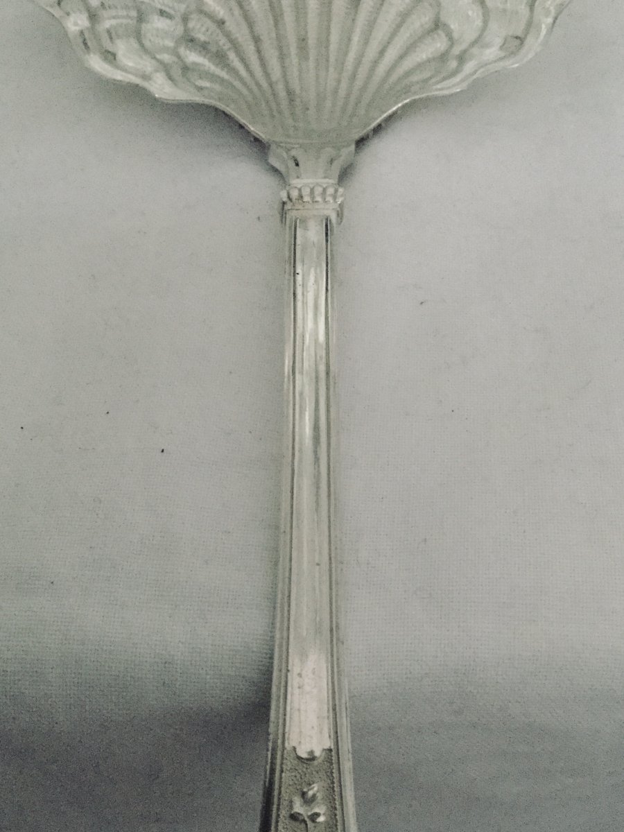 Hénin Et Cie - Silver Strawberry Spoon-photo-3