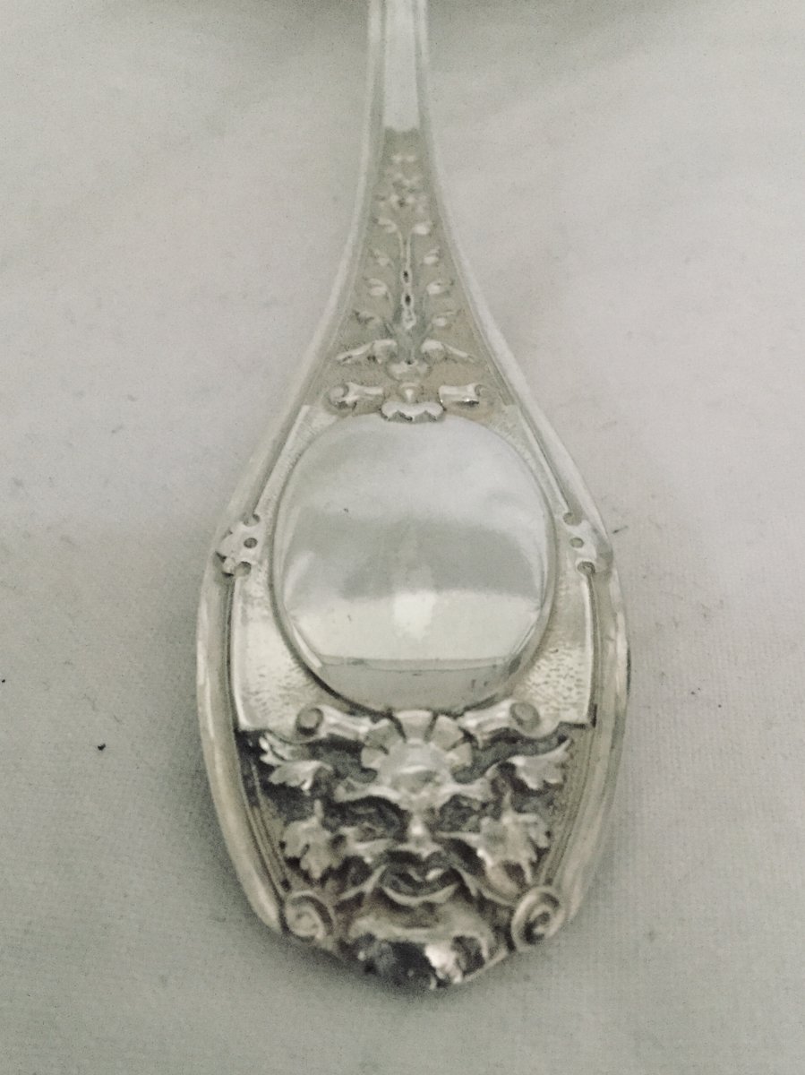 Hénin Et Cie - Silver Strawberry Spoon-photo-5