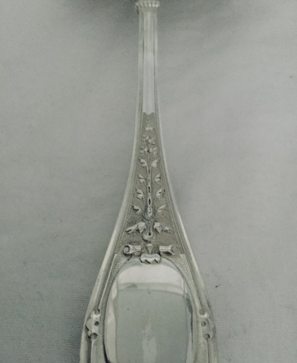 Hénin Et Cie - Silver Strawberry Spoon-photo-7