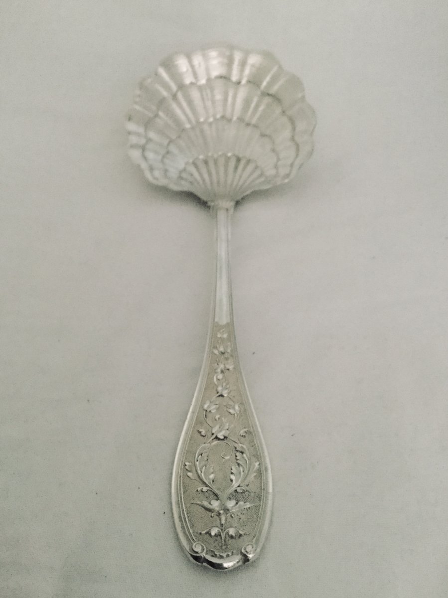 Hénin Et Cie - Silver Strawberry Spoon