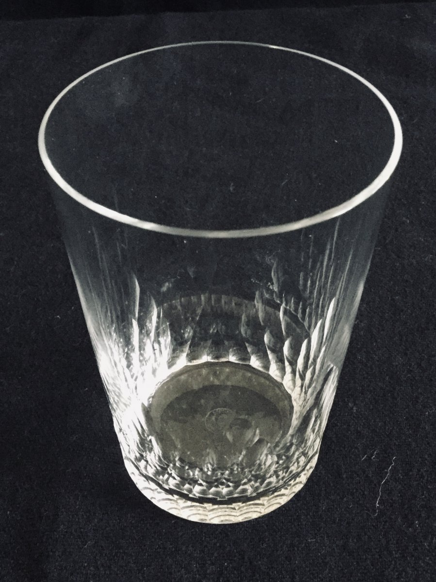 12 Verres à Whisky En Cristal De Baccarat Modèle Champigny -photo-1