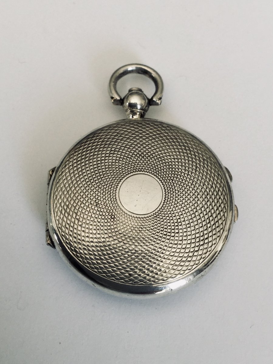 Silver Photo Pendant