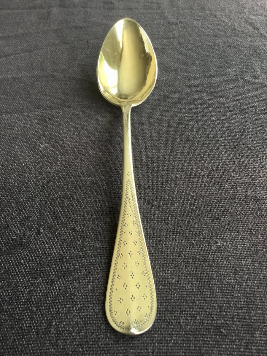 12 Teaspoons In Vermeil-photo-4