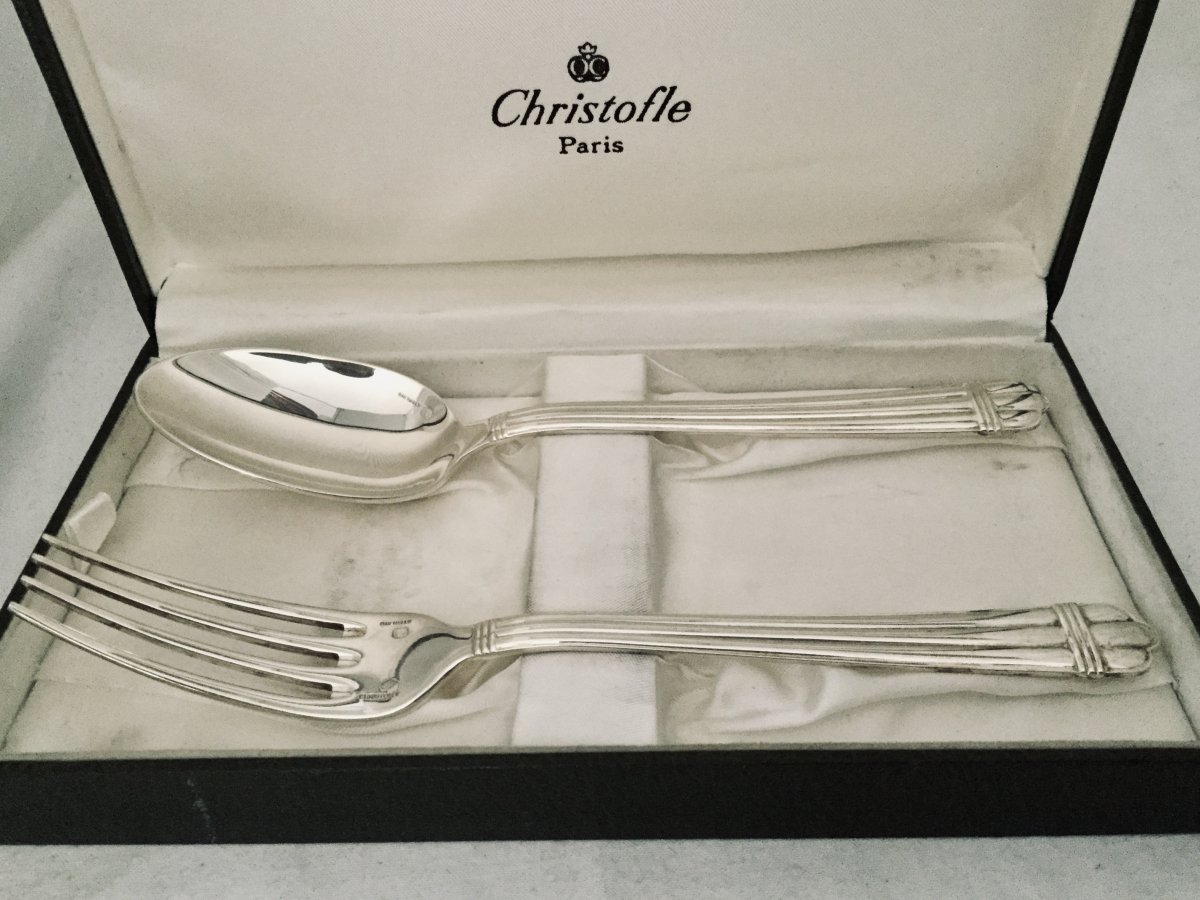Christofle Aria Children's Cutlery / Christening Cutlery-photo-2