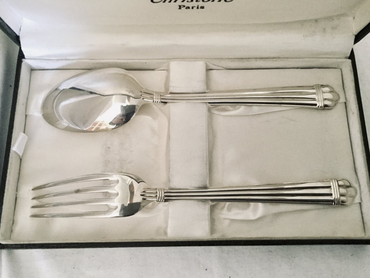 Christofle Aria Children's Cutlery / Christening Cutlery-photo-3