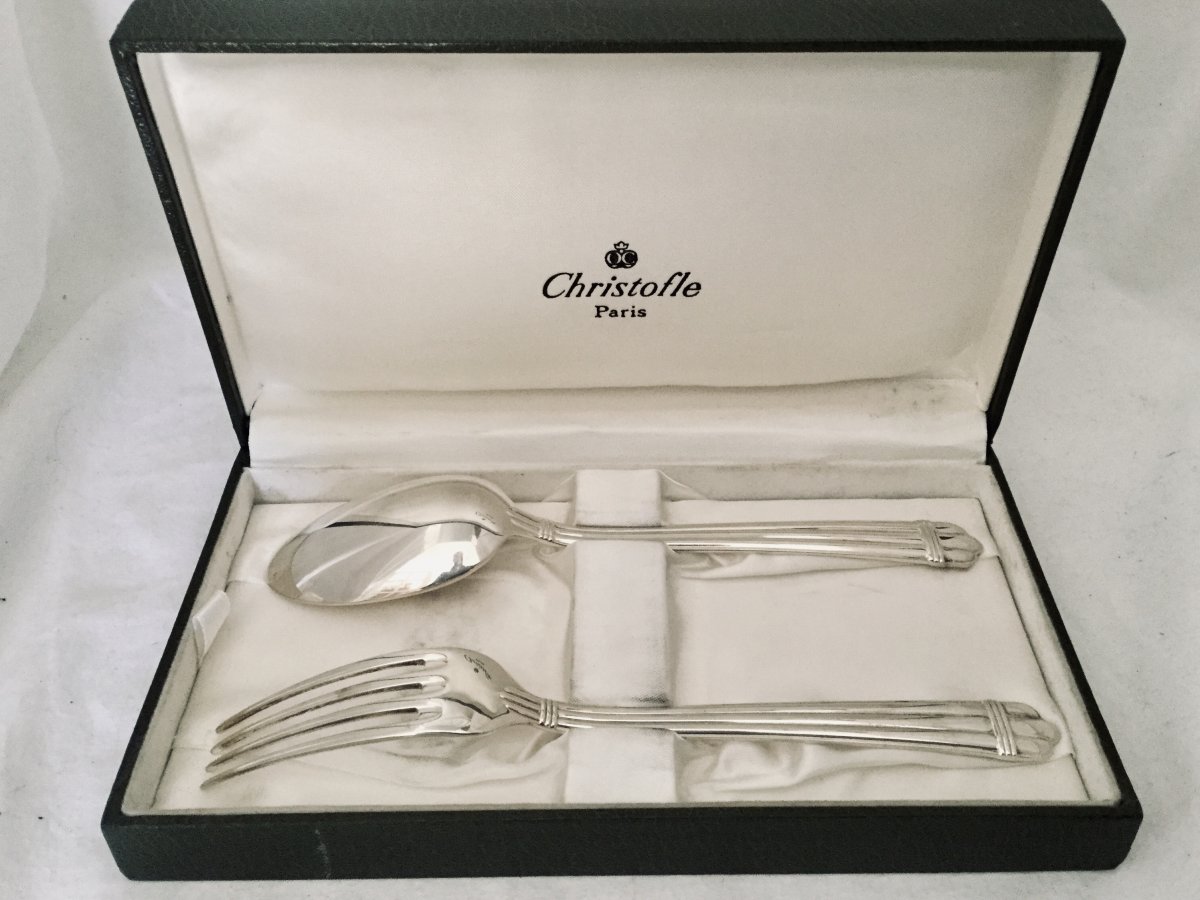 Christofle Aria Children's Cutlery / Christening Cutlery