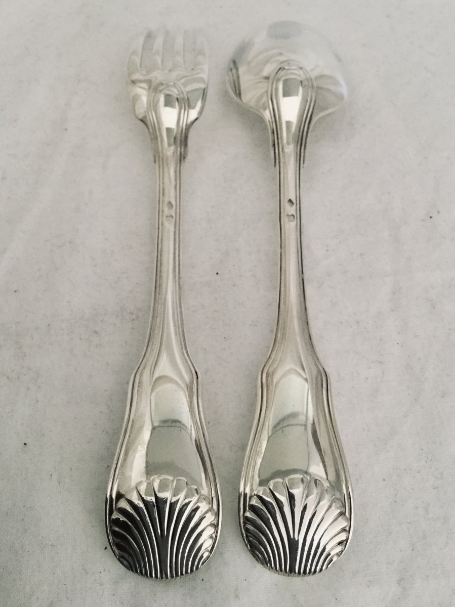 Silver Cutlery Shell Model-photo-4