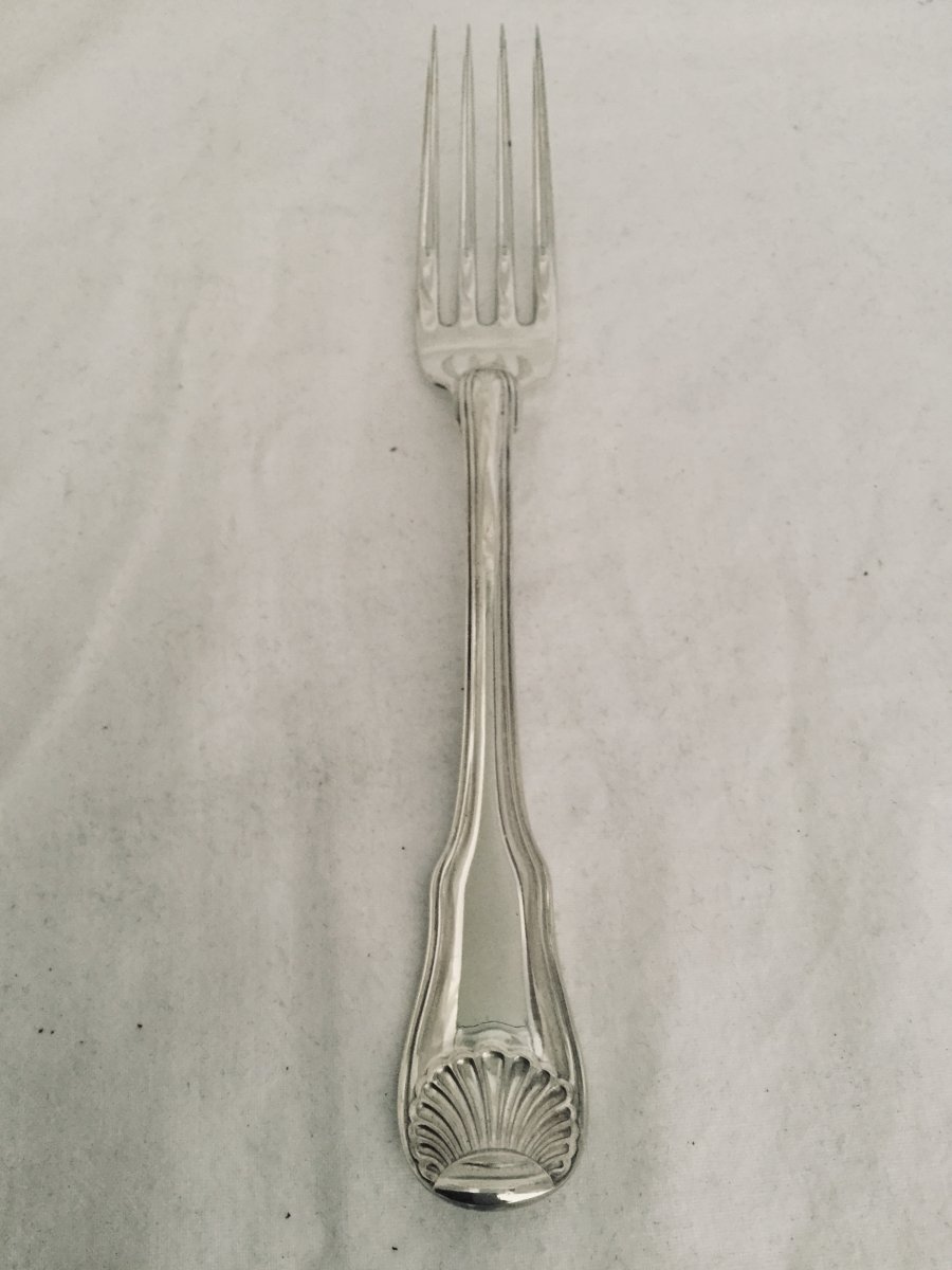 Silver Cutlery Shell Model-photo-1