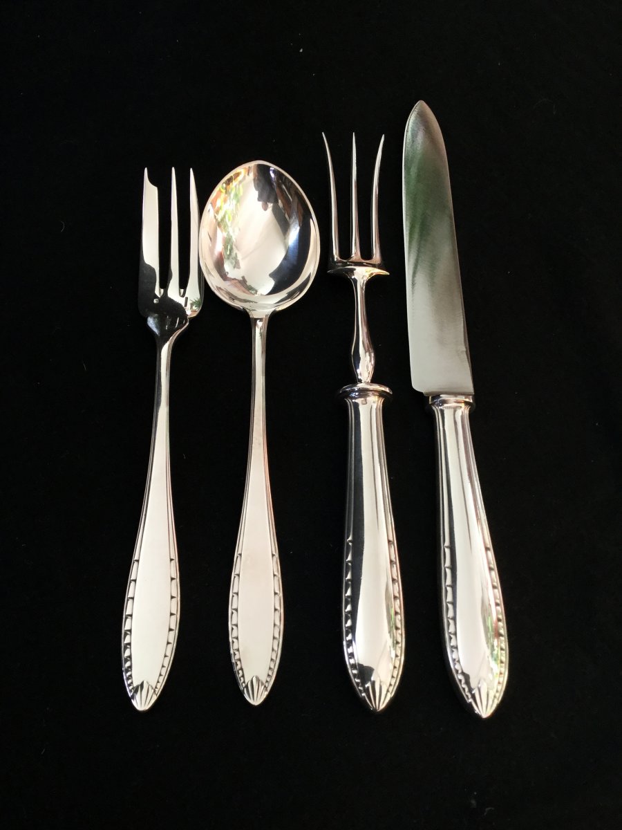 Cutlery Set 53 Pieces Christofle Albatros-photo-6