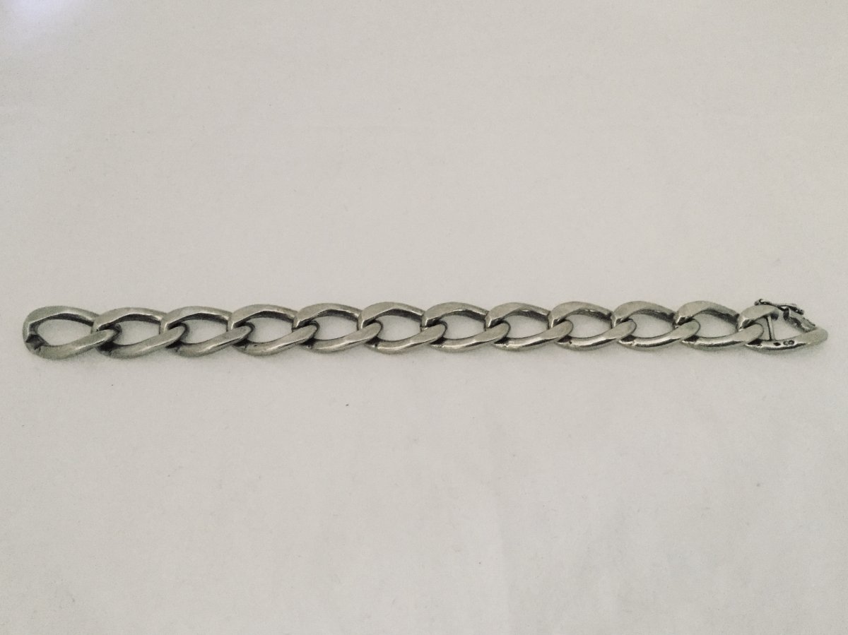 Silver Chain Bracelet-photo-5
