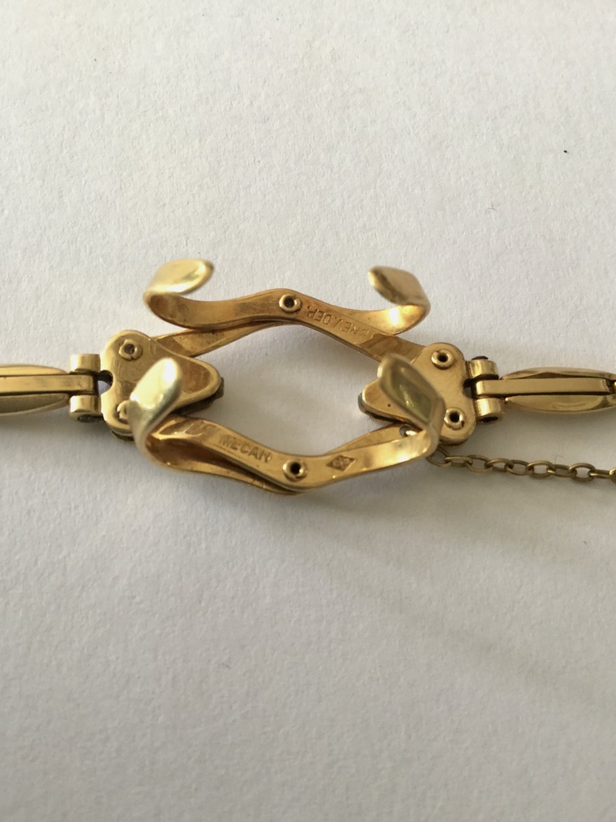 Gold Pocket Watch Bracelet-photo-3