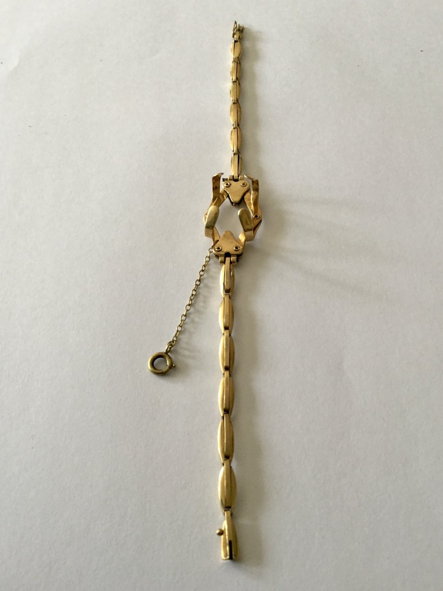 Gold Pocket Watch Bracelet-photo-6