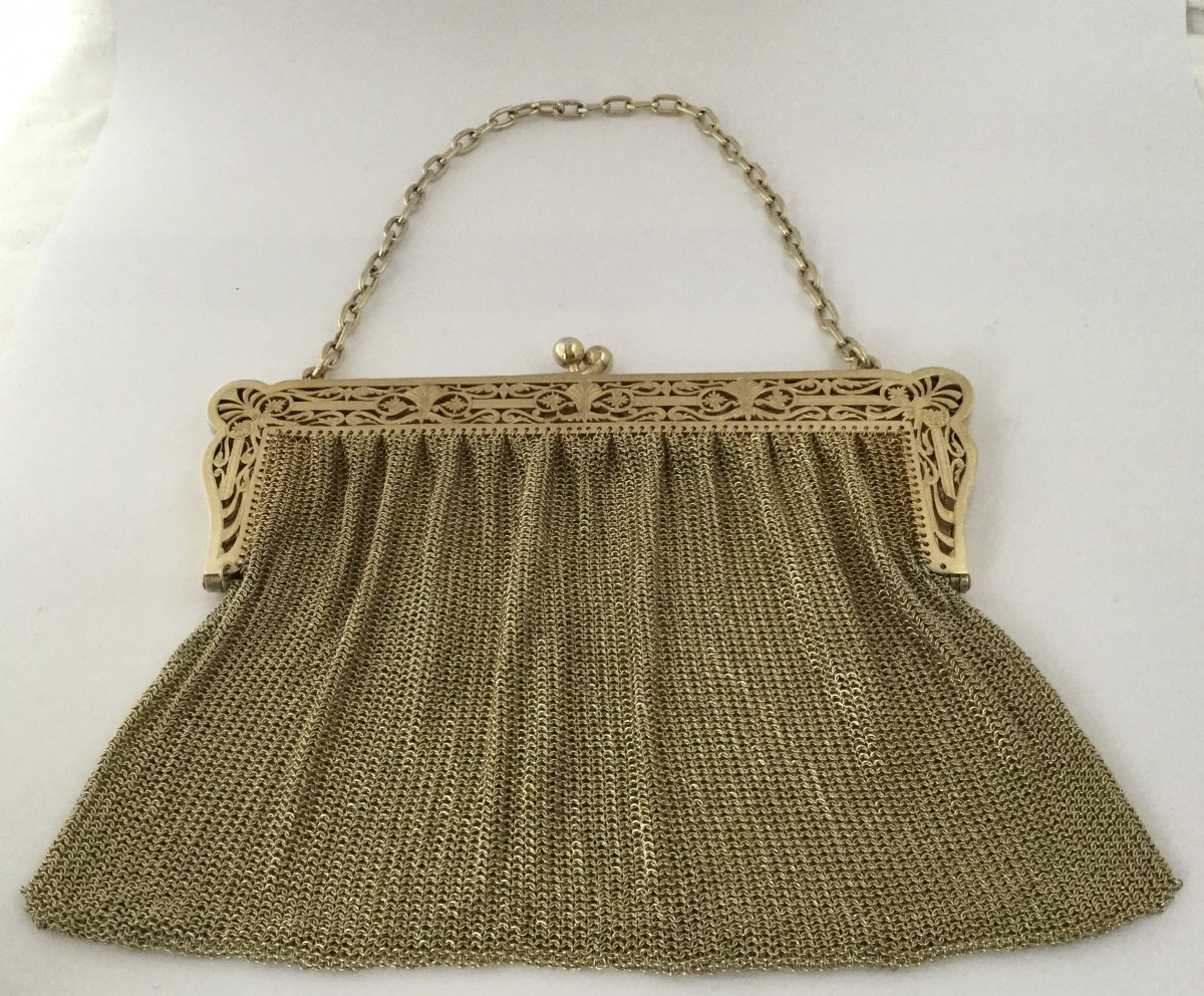 Evening Bag In Vermeil-photo-2