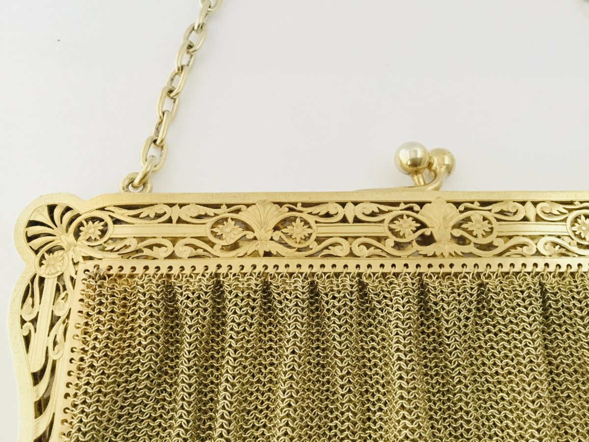 Evening Bag In Vermeil-photo-3