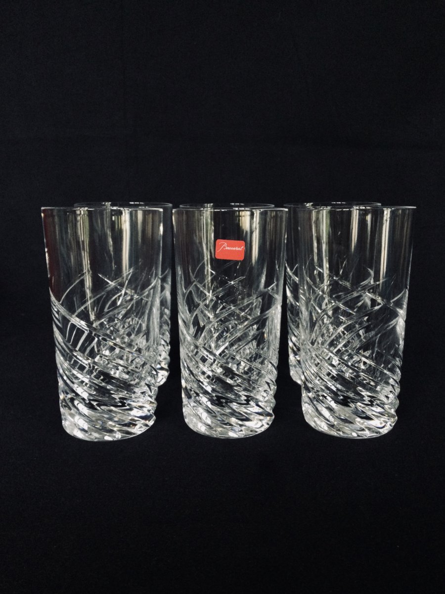 Ensemble De 6 Verres Baccarat Et Arik Levy