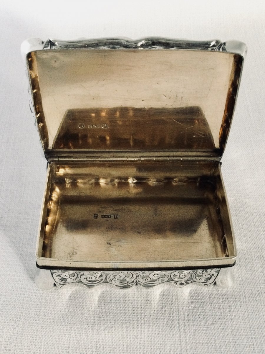 Hilliard And Thomason - Box In Sterling Silver-photo-2