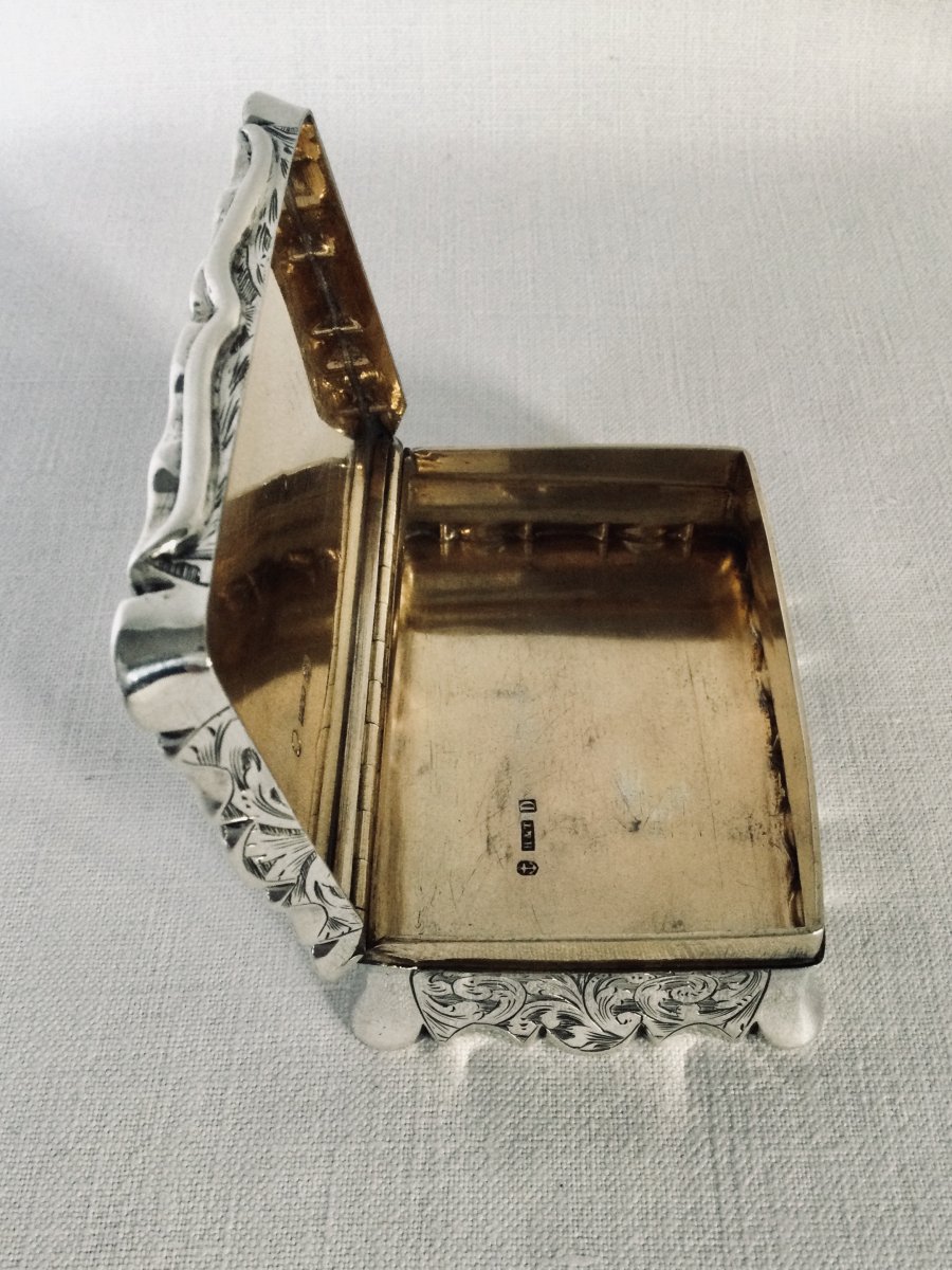 Hilliard And Thomason - Box In Sterling Silver-photo-3