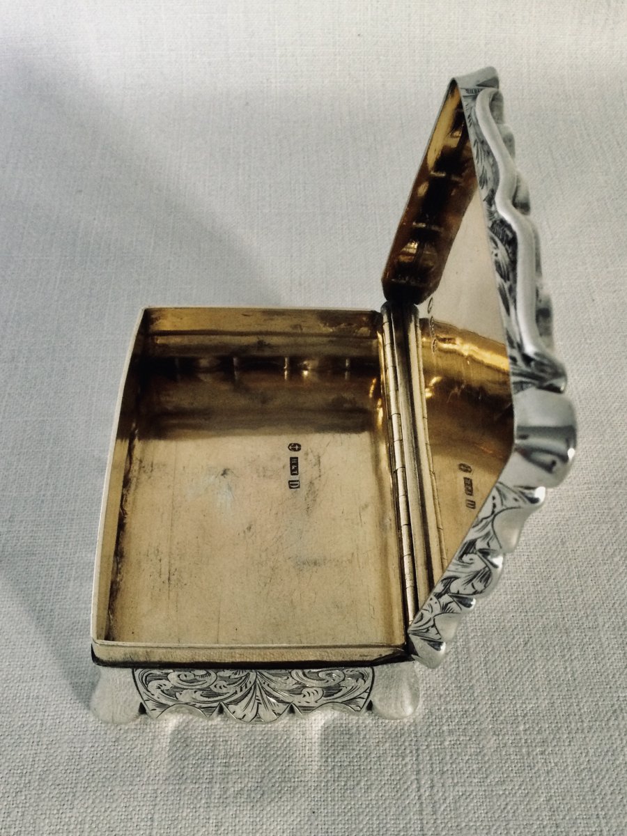 Hilliard And Thomason - Box In Sterling Silver-photo-4