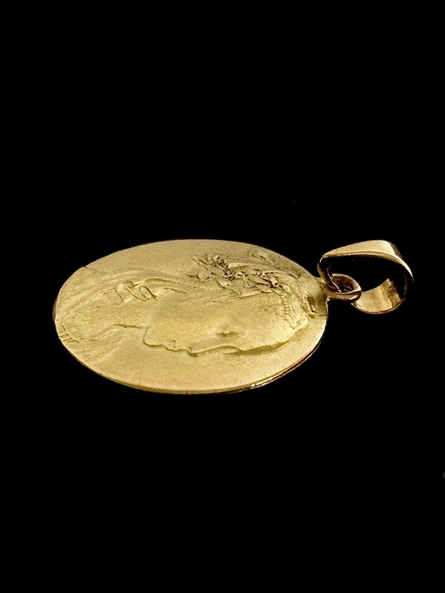 Gold Medal Of The Virgin Adorazione-photo-2