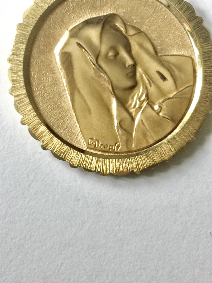 Virgin Gold Medal Emile Dropsy-photo-1