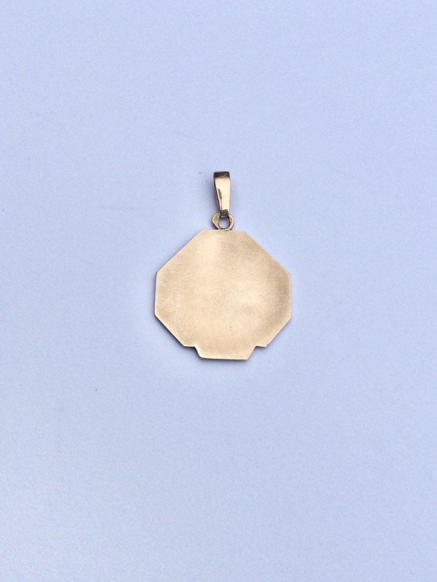 Saint Christopher Medal Rose Gold-photo-1