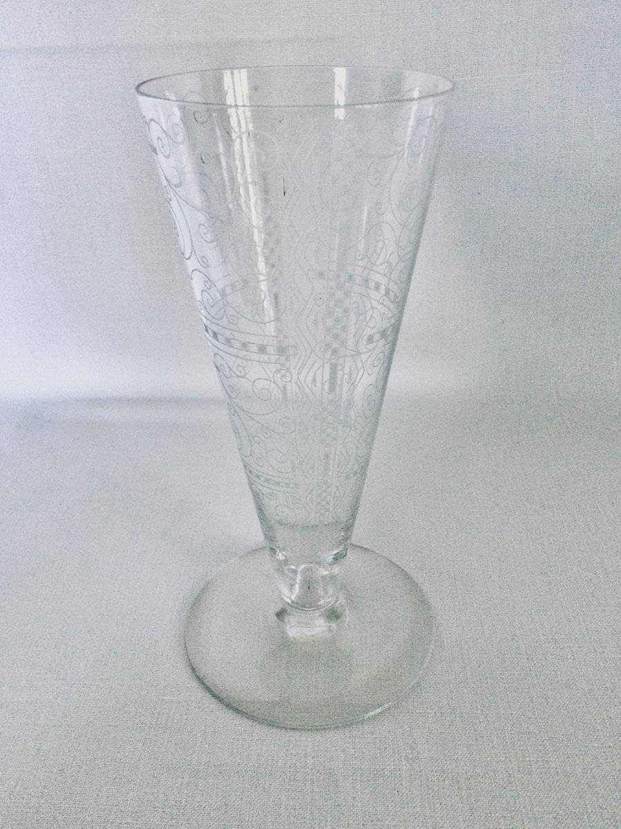 Baccarat Crystal Vase Lido Model-photo-6