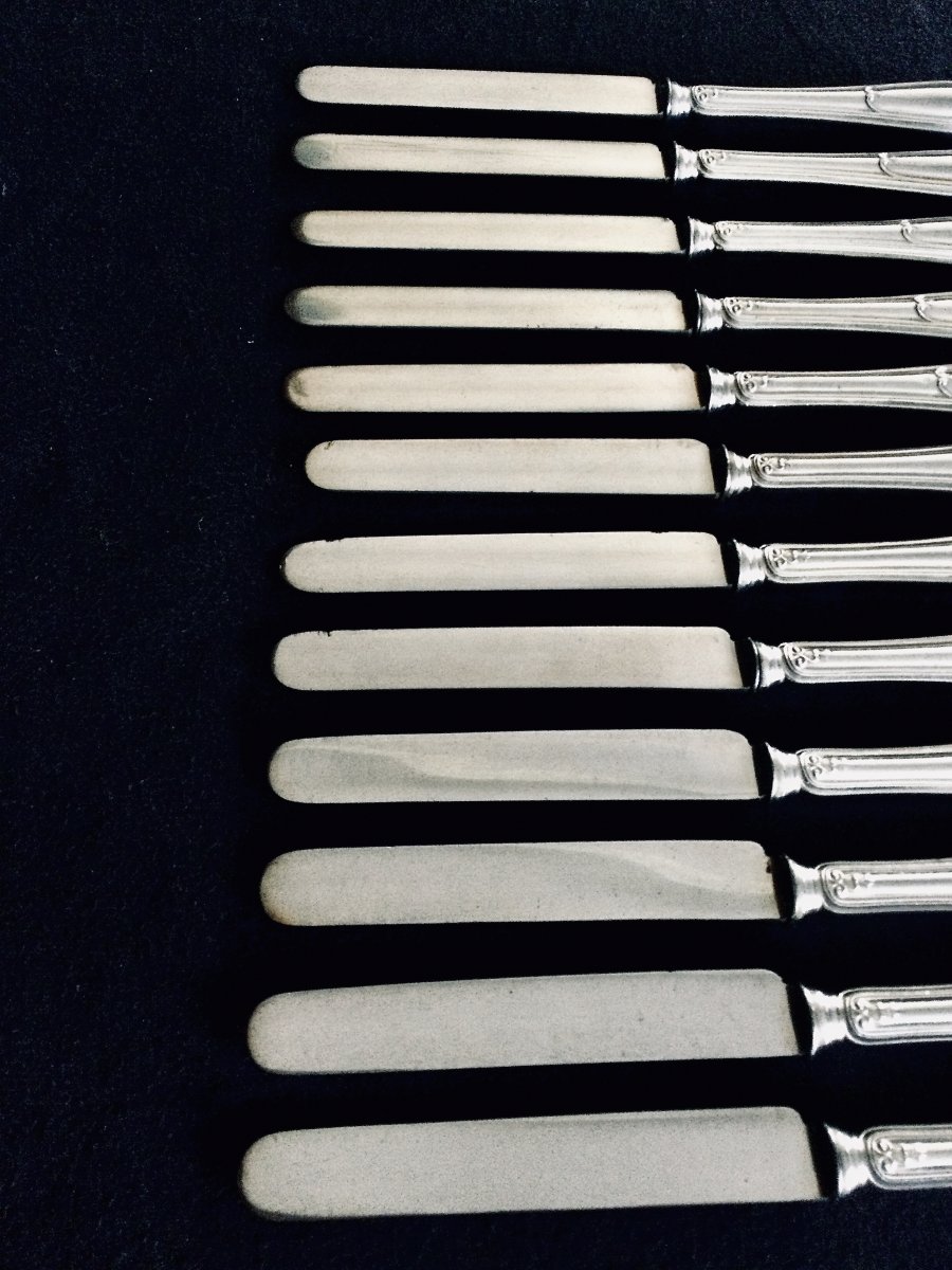 12 Couteaux à Entremets Christofle -photo-1
