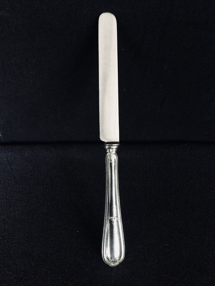 12 Christofle Dessert Knives-photo-4