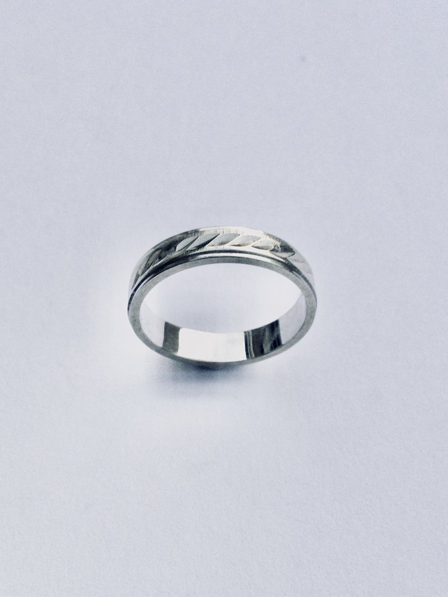 Alliance Ring In White Gold-photo-3