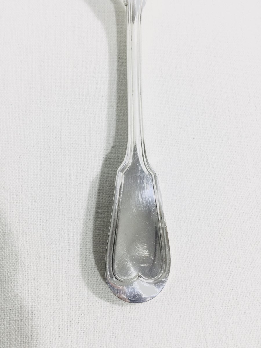 Saint Médeard Serving Cutlery With Fish Fillet-photo-6