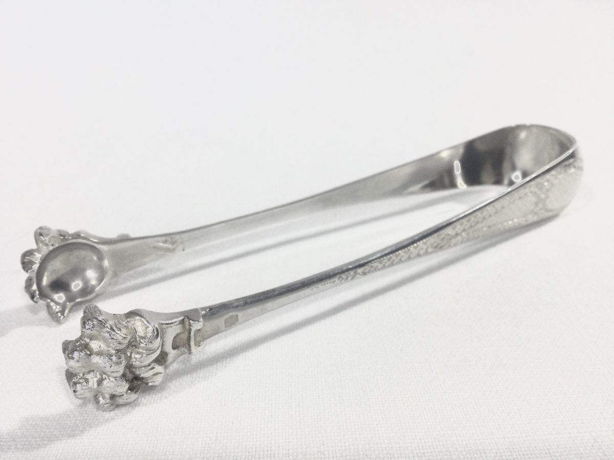 Jean Barthélemy - Sugar Tongs In Silver-photo-3