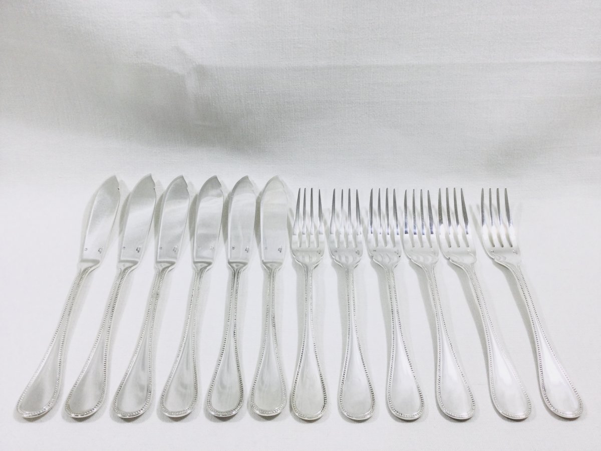 Christofle - Pearl Fish Cutlery-photo-2