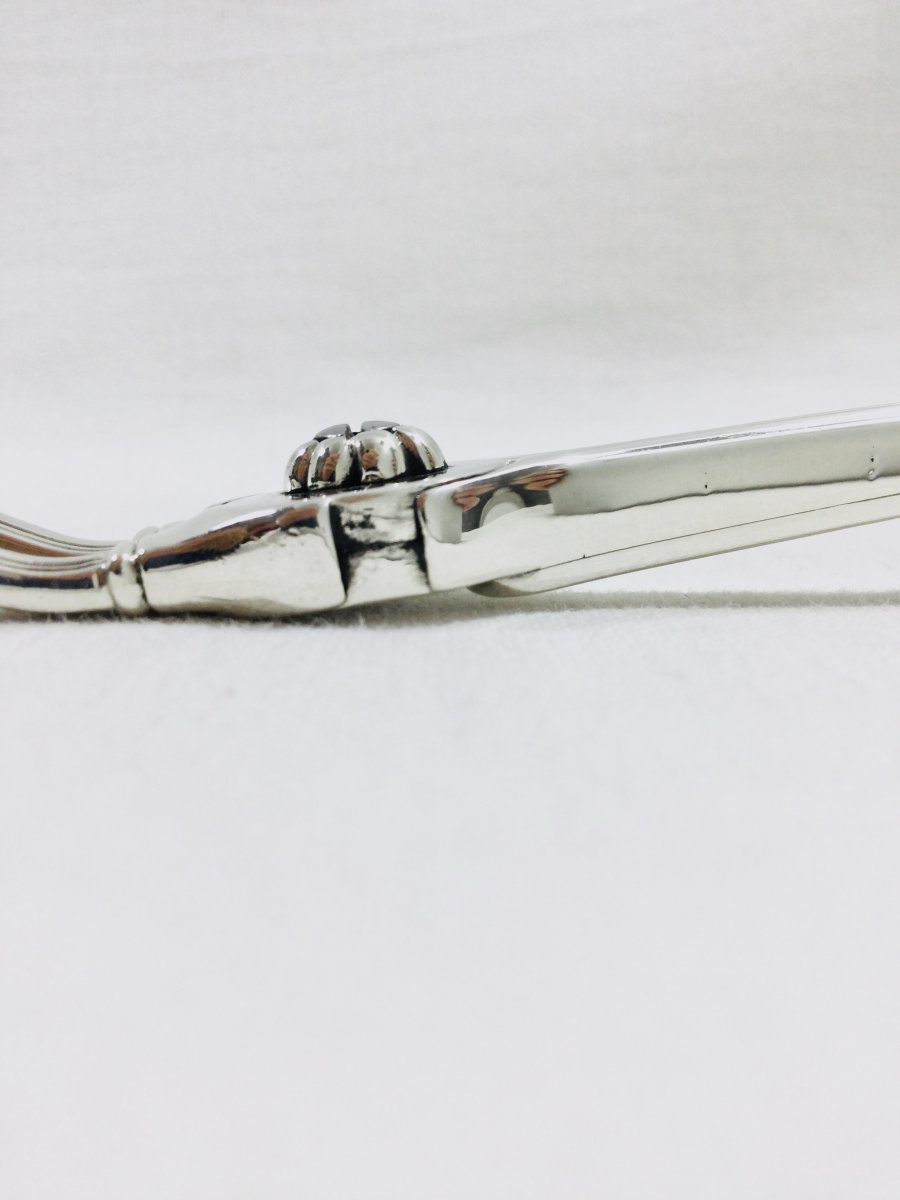 England - Sterling Silver Grape Scissors With A Crest-photo-6