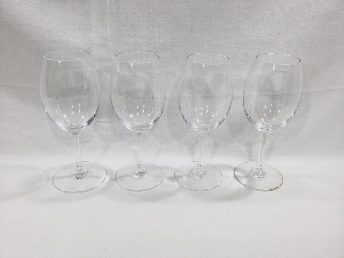 Baccarat - 4 Balloon Wine Glasses-photo-2