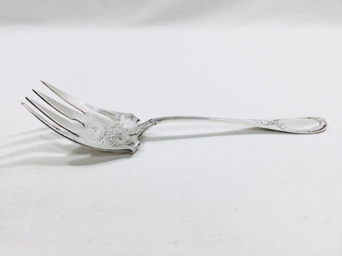Christofle - Trianon Serving Fork-photo-4