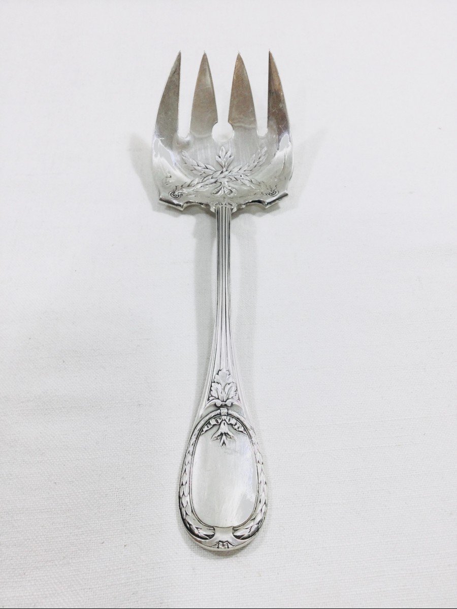 Christofle - Trianon Serving Fork