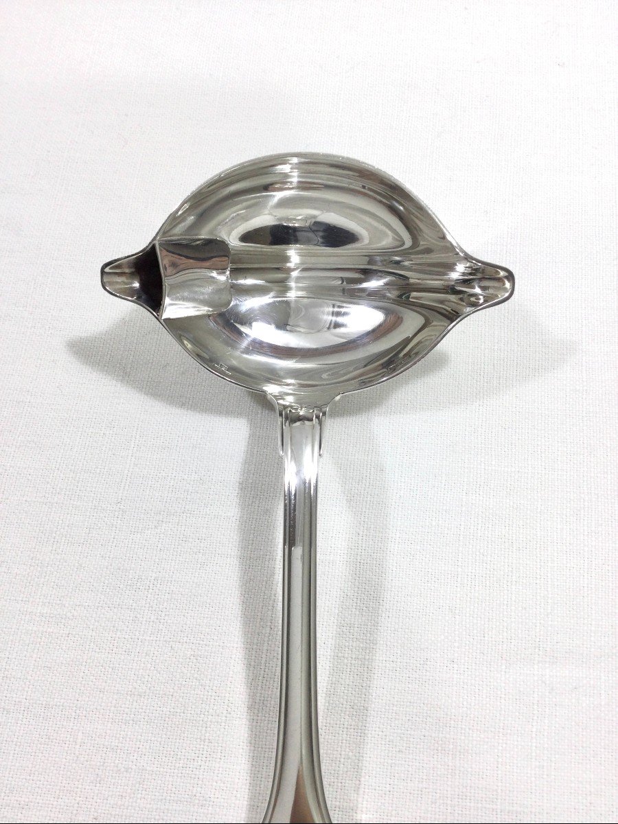 Christofle - Vendôme Shell Sauce Spoon-photo-3