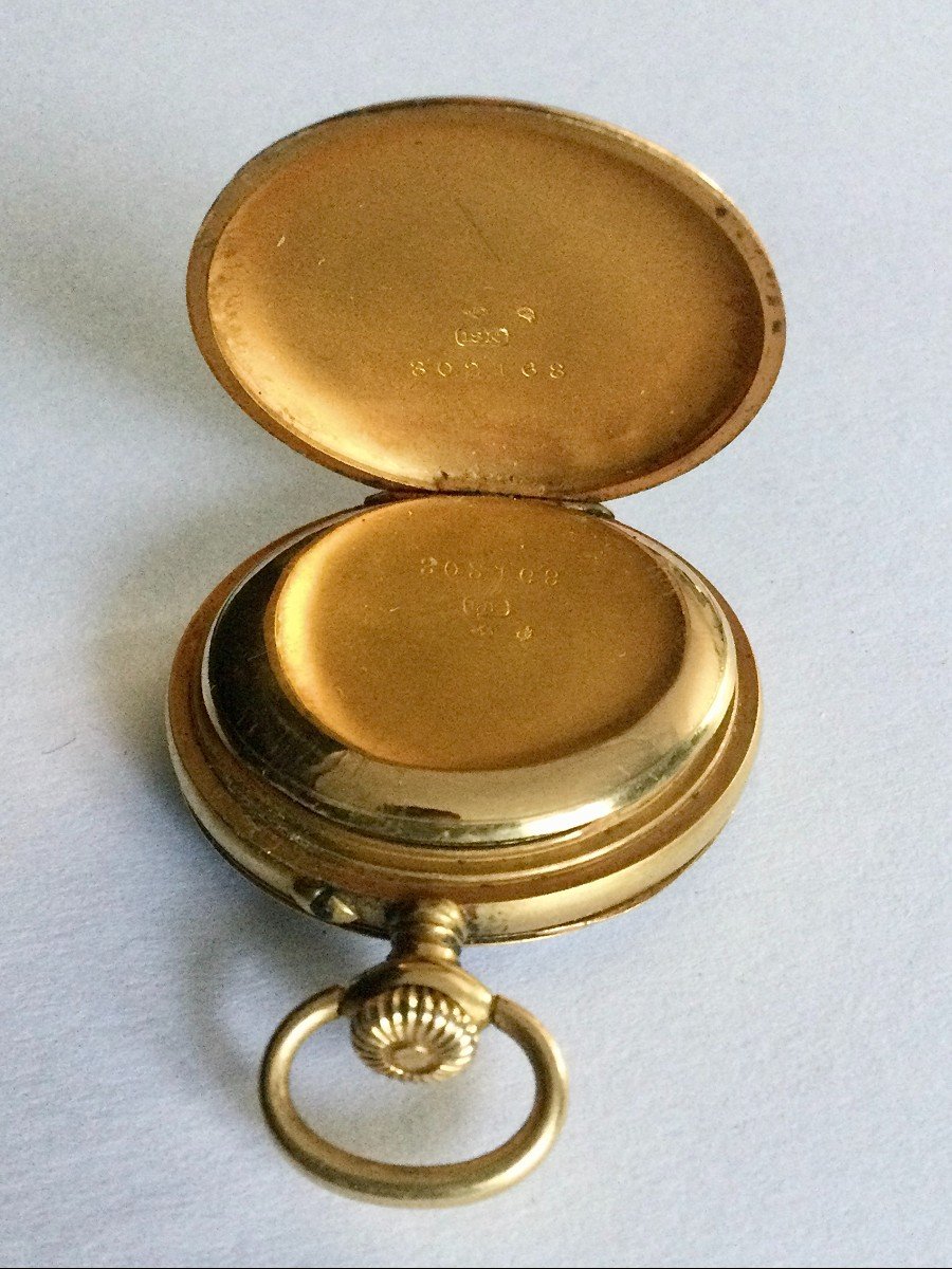 Women's Gold Pocket Watch "trib"-photo-8