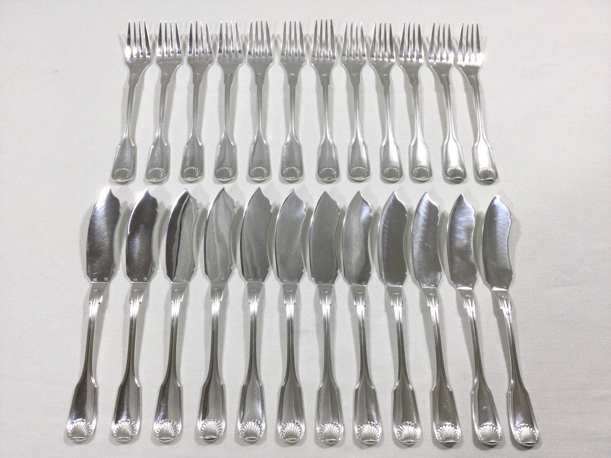 Cailar Bayard - 12 Shellfish Cutlery