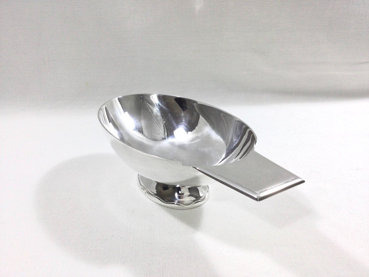 Christofle - Art Deco Gravy Boat-photo-2