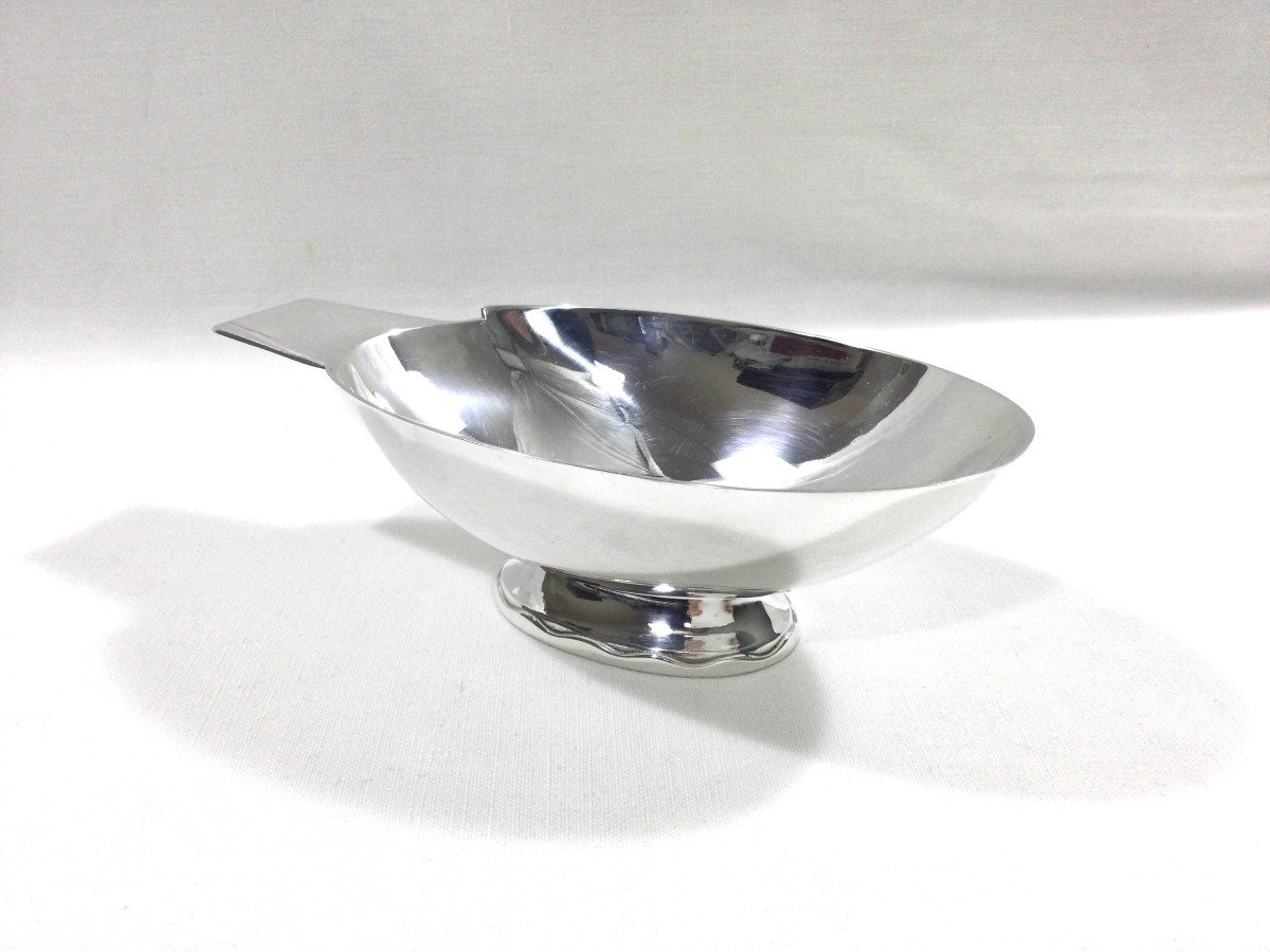 Christofle - Art Deco Gravy Boat-photo-4