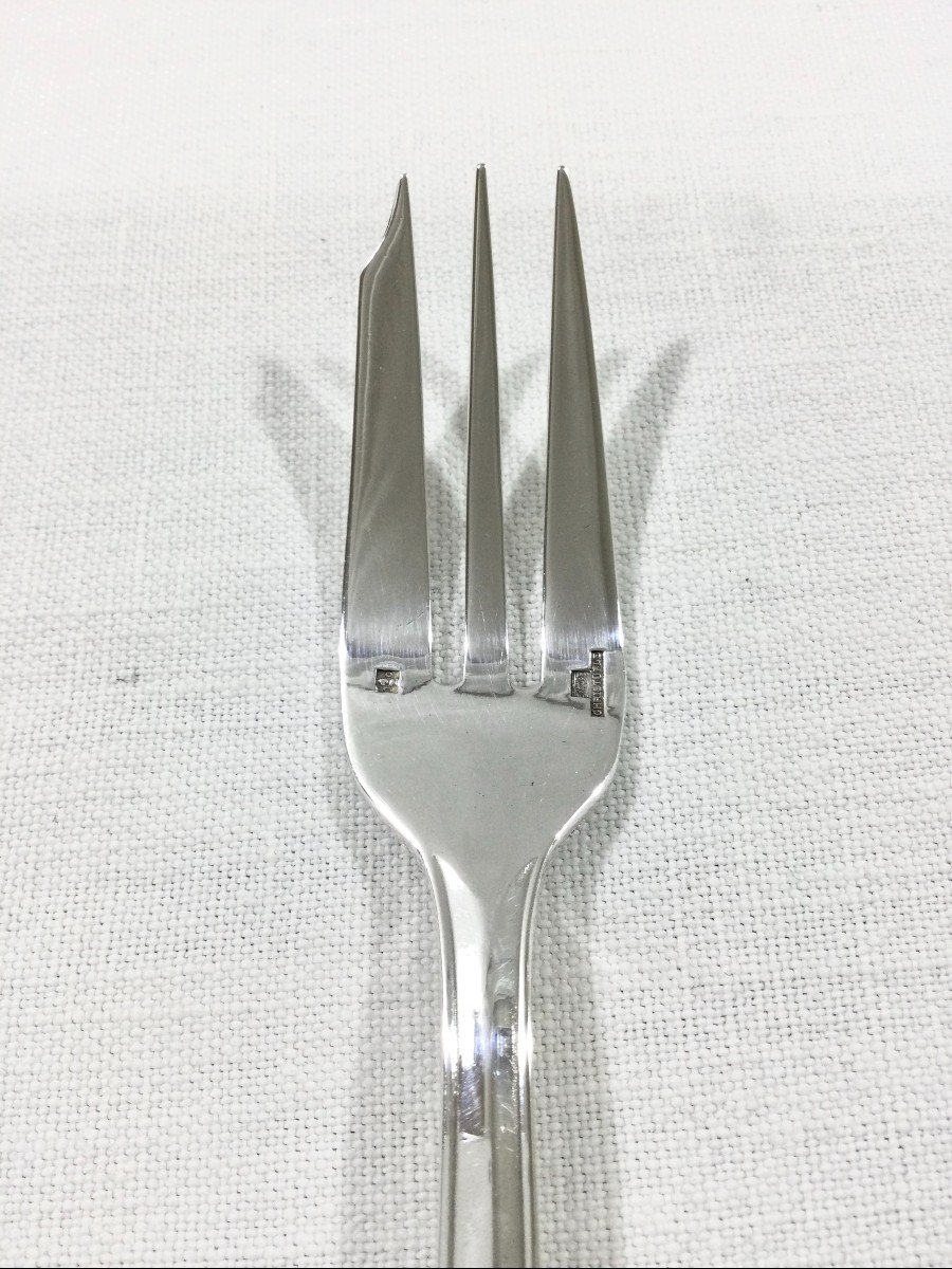 Christofle - Atlas Cake Forks-photo-3