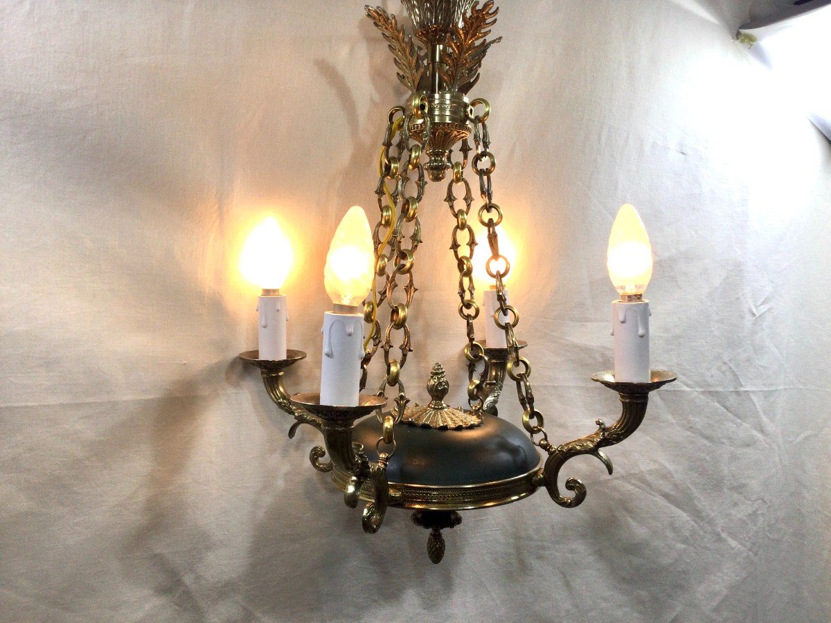 Empire Chandelier With 4 Lights-photo-1